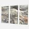 Designart - Fire and Ice Minerals I - Farmhouse Gallery-wrapped Canvas